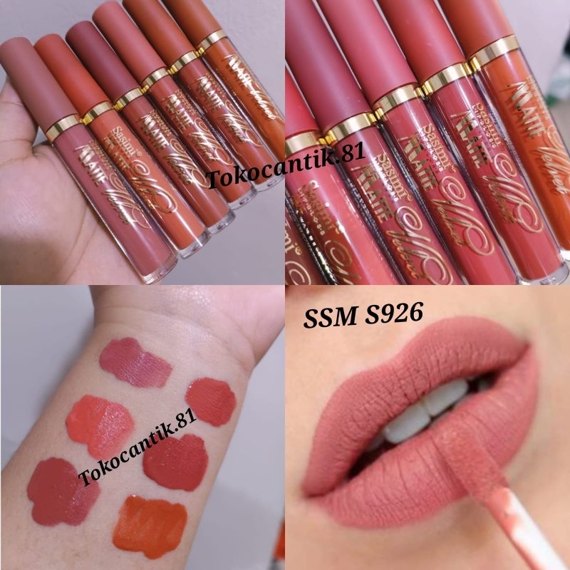 [ SATUAN ] SASIMI LIPCREAM MATTE COLOUR S953