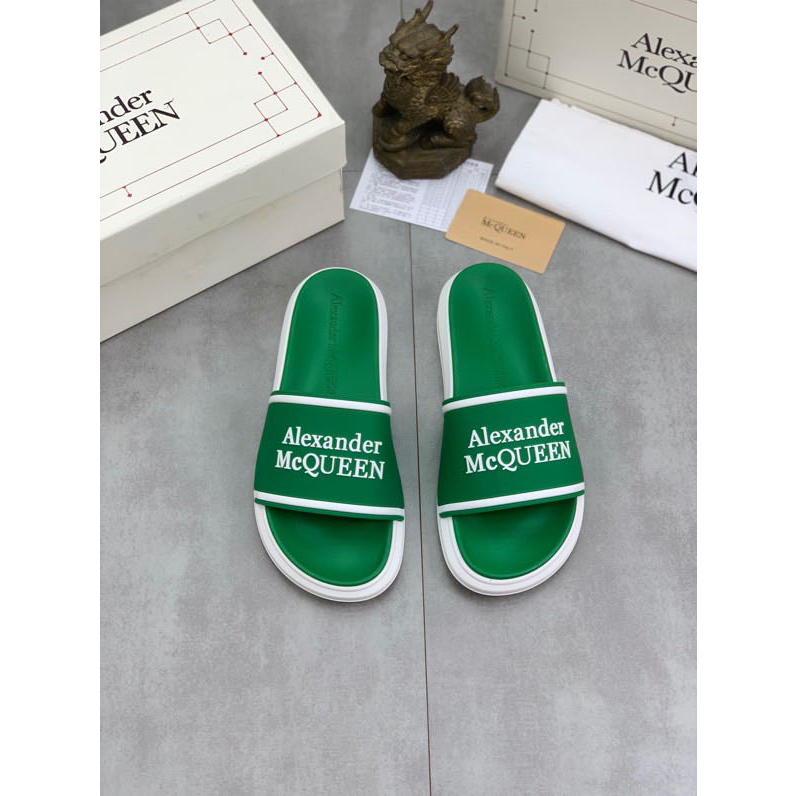 McQueen. MQ New Couple Slippers