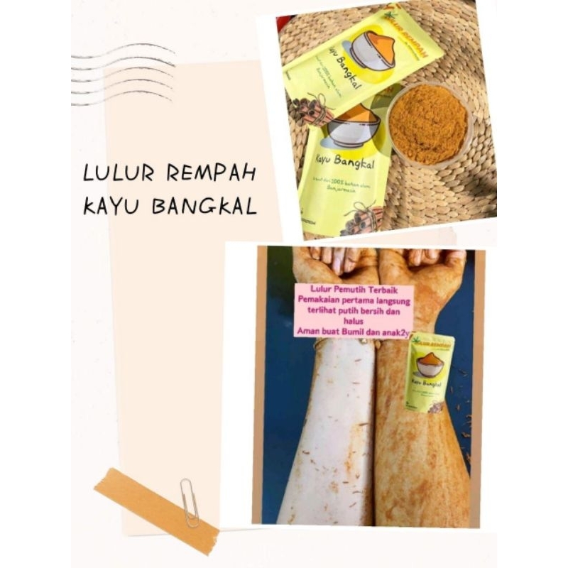 LULUR REMPAH BANGKAL