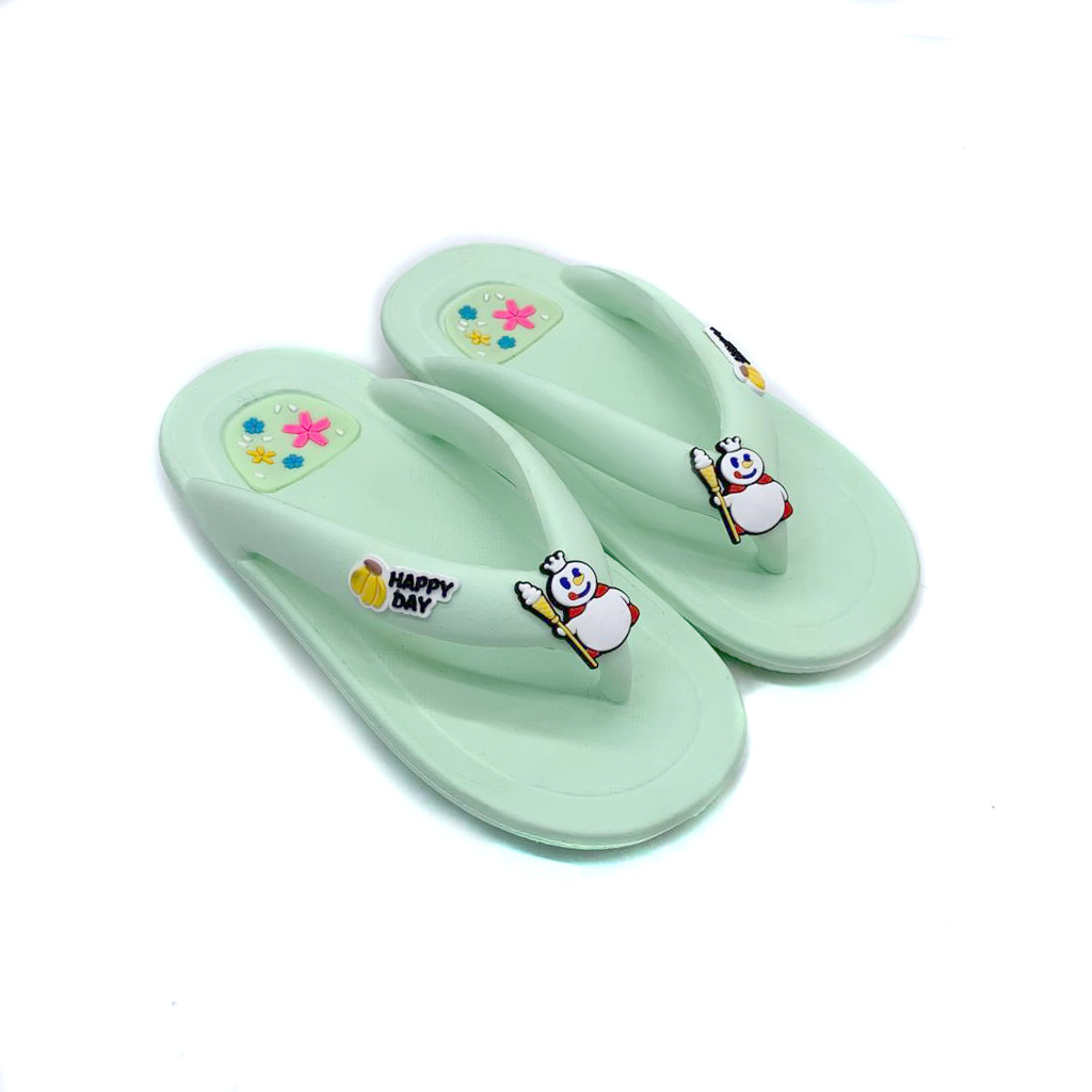 SANDAL Jepit sandal wanita bahan EVA/Karet anti licin terbaru termurah kekinian unik lucu simple