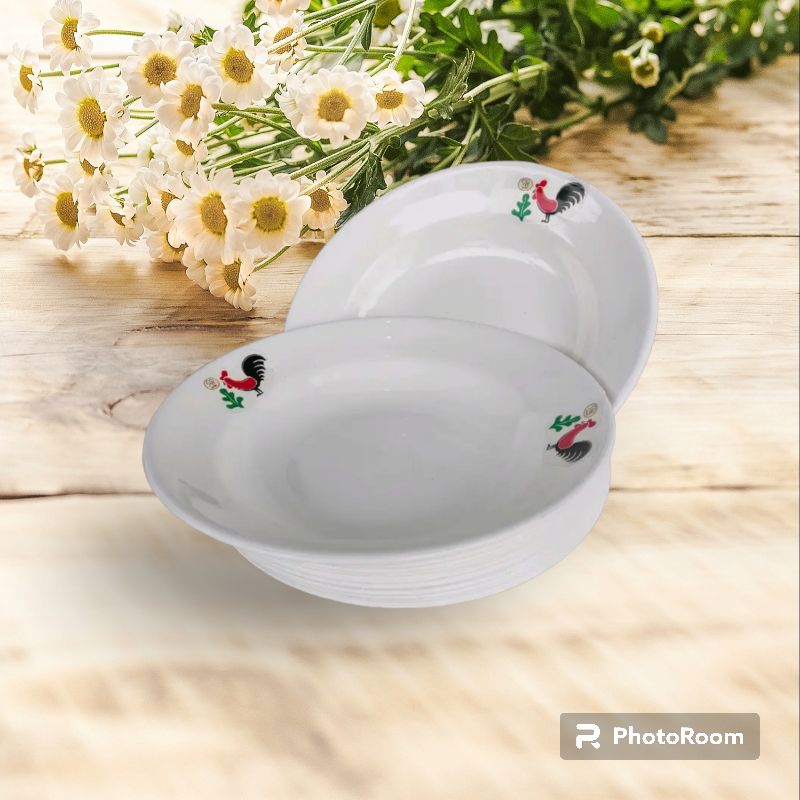 Paket hemat PIRING AYAM JAGO isi 12 pcs berat 1 kg