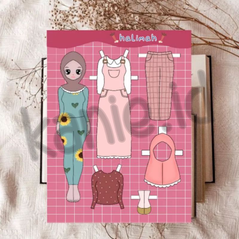 BP BPAN/BONGKAR PASANG HIJAB/HIJAB PAPERDOLL/BONGKAR PASANG KERTAS HIJAB