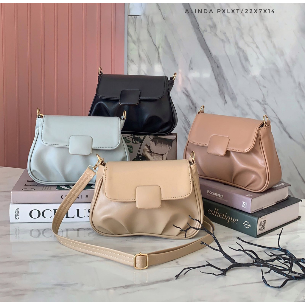 PONDOK TAS CANTIK ALINDA BAG TAS WANITA KEKINIAN