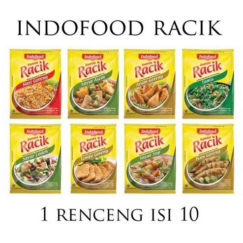 

1 Renceng Bumbu Racik All Varian 10 Sachet 22 Gr