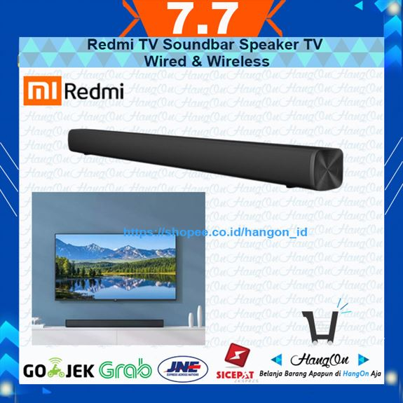 Xiaomi Redmi TV Soundbar Speaker TV Wired &amp; Wireless Bluetooth Perangkat Audio Aksesoris TV Musik Suara Jernih BT 5.0/ SPDIF/ AUX