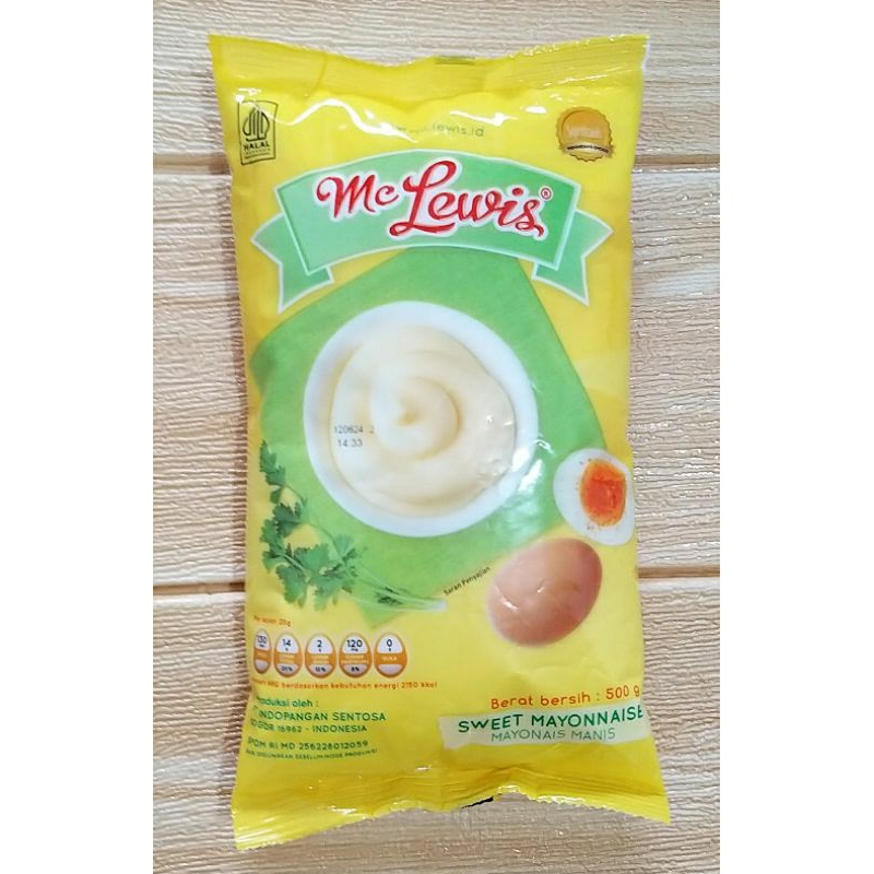 ✔MURAH Mc Lewis Sweet Mayo 500gr / Mc Lewis Sweet  Mayonaise / Sweet Mayonise