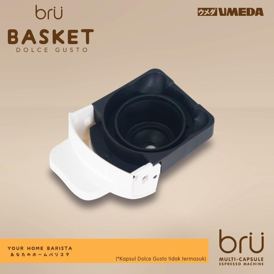 Umeda Bru Adapter Basket for Dolce Gusto Capsule