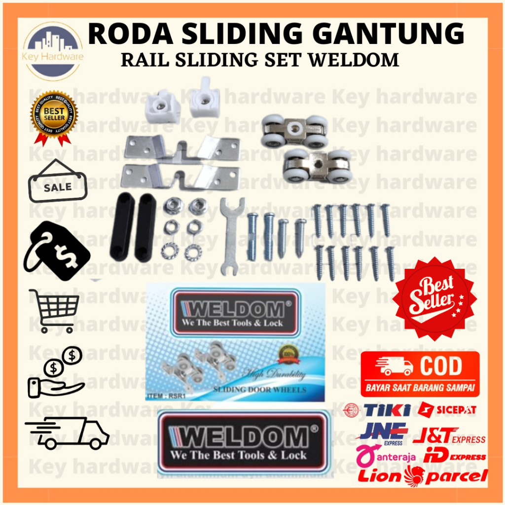 roda sliding / roda sliding pintu / roda pintu sliding weldom