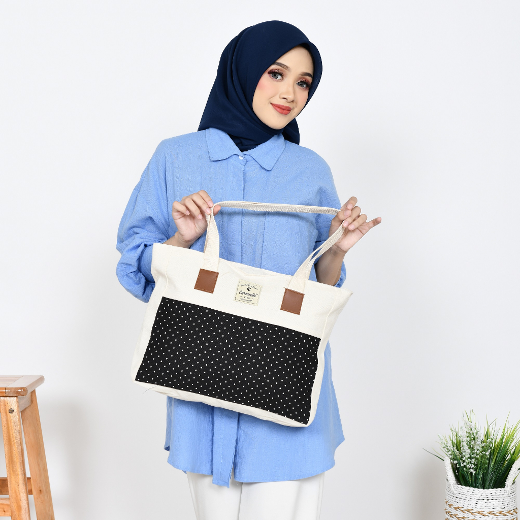 TAS TOTE BAG WANITA RESLETING KANVAS MOTIF UTK TAS KULIAH PEREMPUAN,TAS BELANJA,SEMINAR,BISA CUSTOM