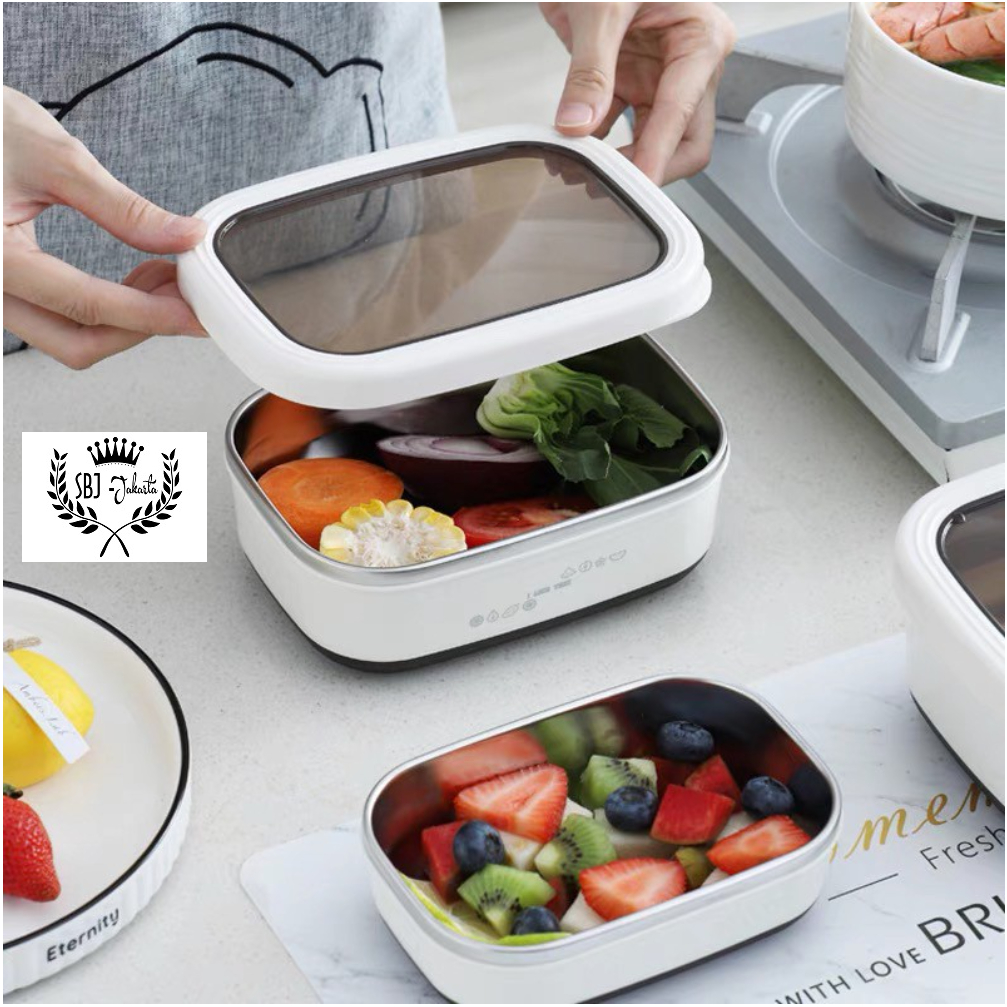 Kotak Makan Lunch Box 304 Stainless Steel Meal Box BPA Free ANTI BOCOR PREMIUM QUALITY