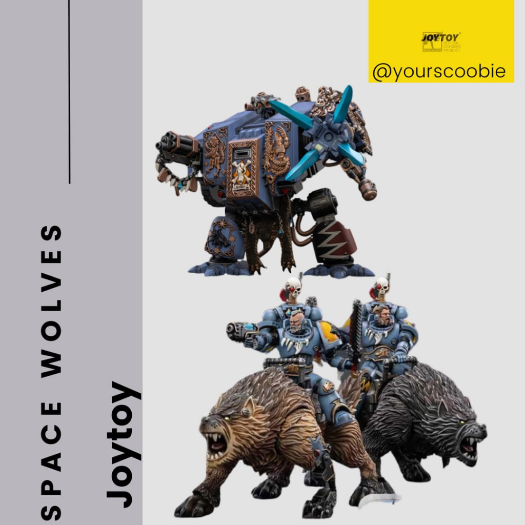 Joytoy Space Wolves 1:18 Joytoy Murah Mainan Action Figure