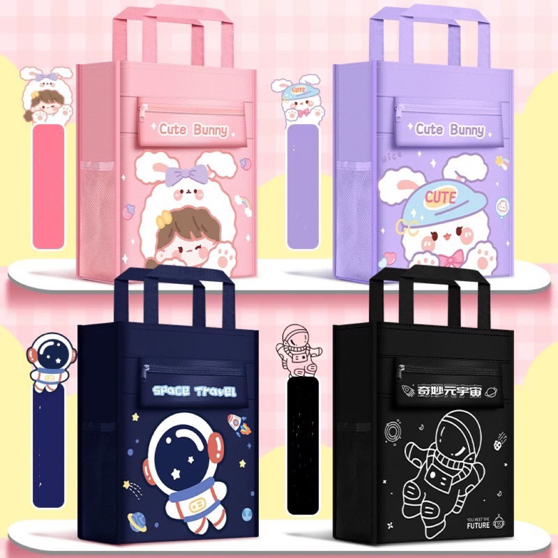 tas les anak big size bag hand carry bag tas tangan anak