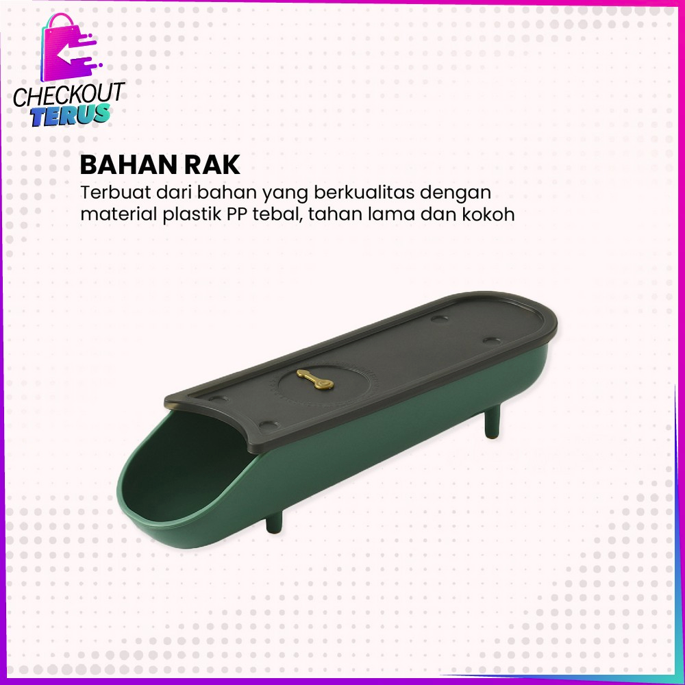 CT C861 Tempat Telur Ayam Estetik Kotak Penyimpanan Serbaguna Wadah Tempat Telor Storage Box Organizer Import