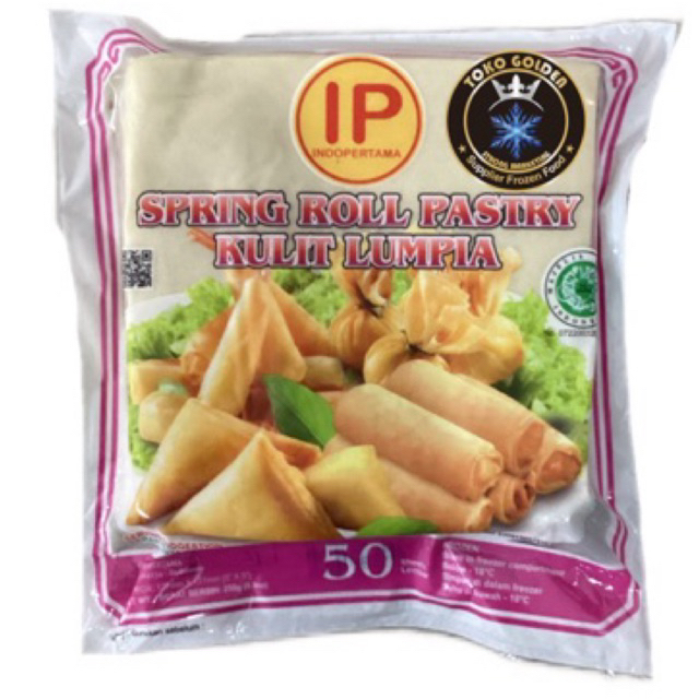 

ip kulit lumpia 250gr 50s / spring roll pastry