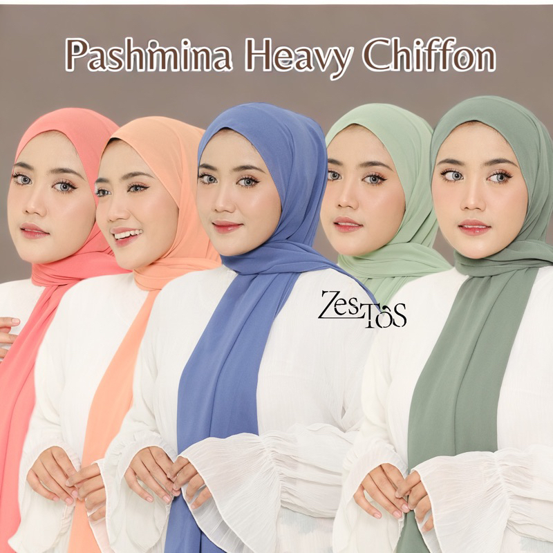 PASHMINA TURKISH HEAVY CHIFFON / Pashmina  Turkish PART II