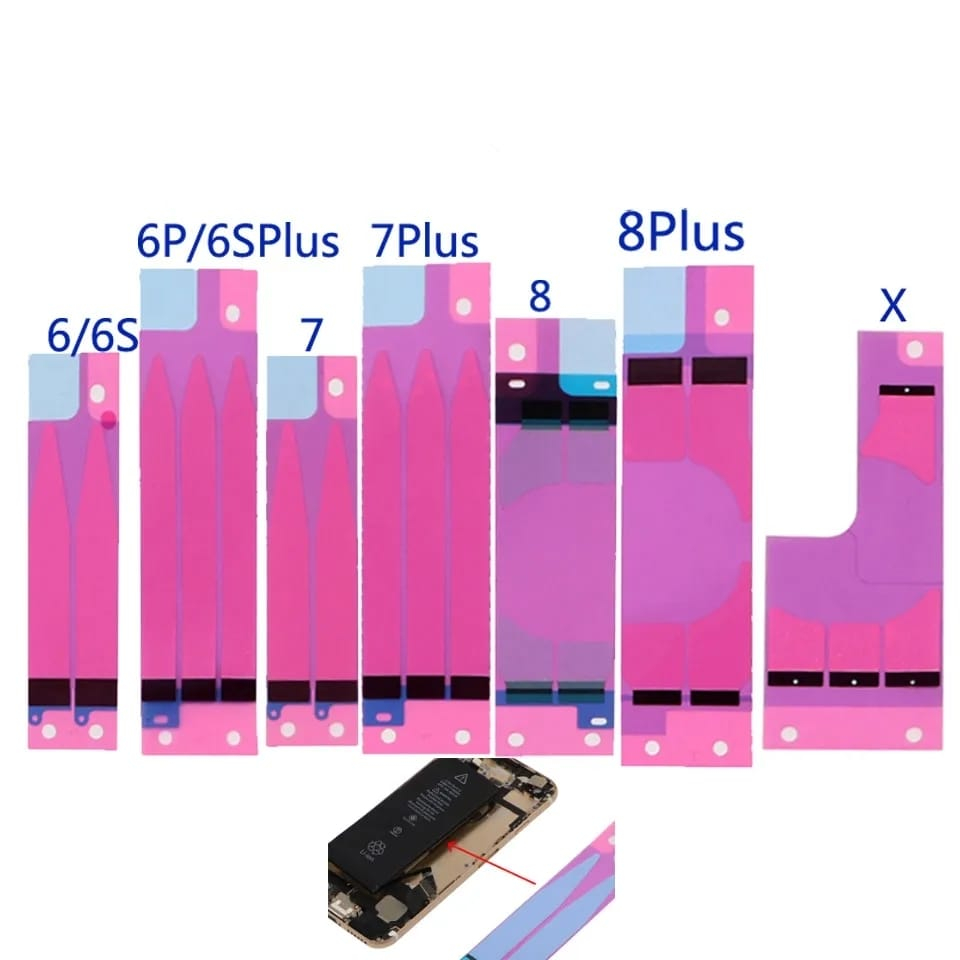 Lem Sticker Adhesive Baterai Batre Battery Tanam tipe IPhone Xiaomi Samsung Oppo Vivo dll