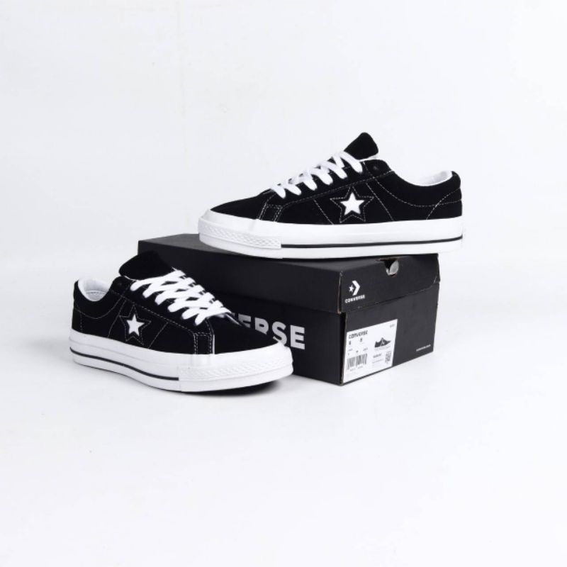 Converse One Star OX Black White