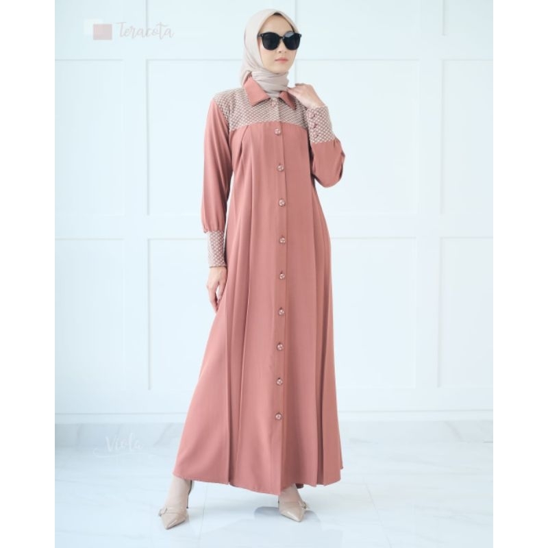 GAMIS ZALINA BY VIOLA HIJAB ORIGINAL