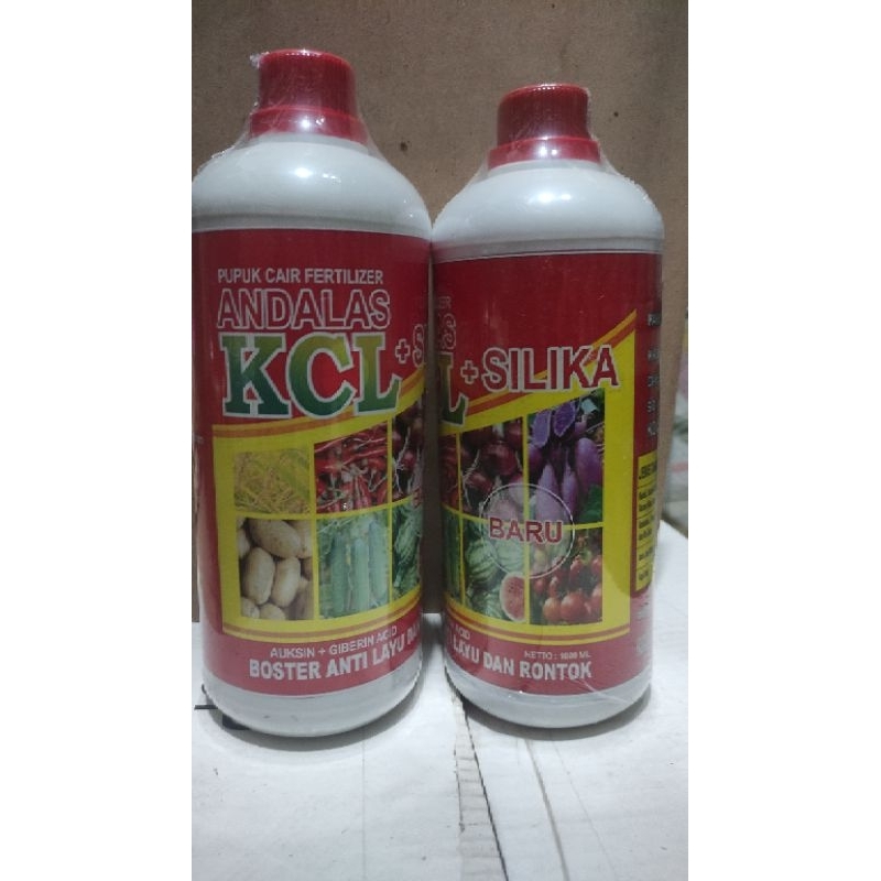 pupuk cair fertilizer andalas KCL +Silika @1ltr