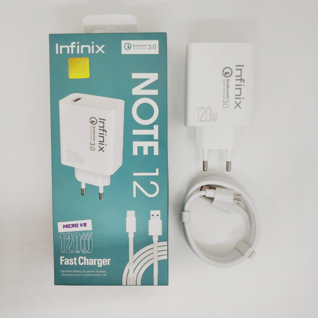 Charger Infinix NOTE 12 Hot 20S 120W Support Fast Charging Quic Charge 3.0