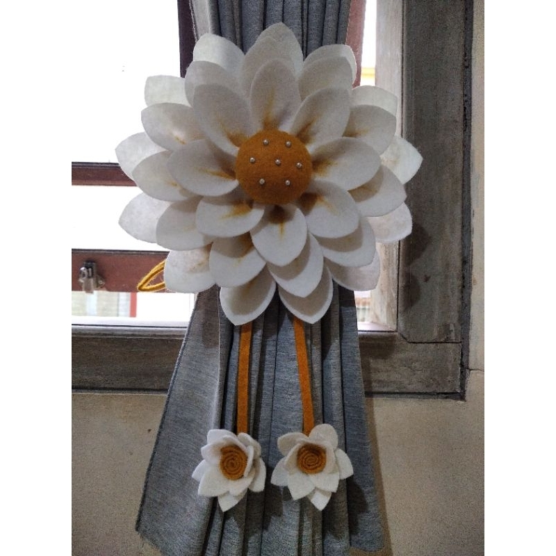 ikat gorden flanel/ikat gorden bunga/tali gorden/ikat gorden daun