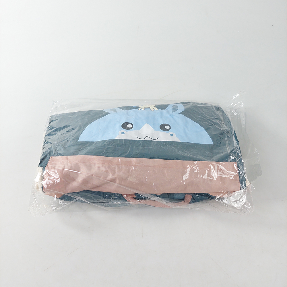 Celemek Dapur Lengan Panjang Waterproof Apron with Hand Wipe - SI01 - Blue