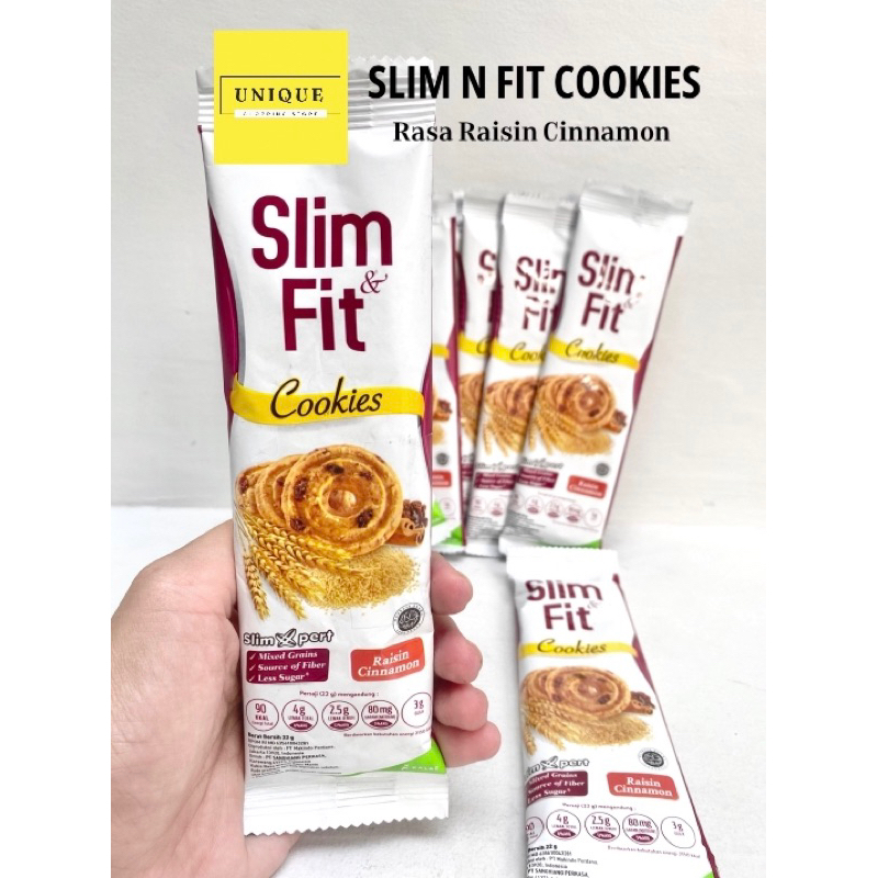 

slim n fit cookies rasa raisin cinnamon 1 pcs