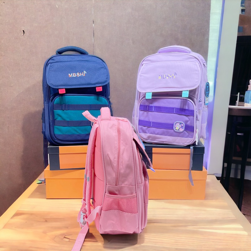 Tas Ransel Anak Wanita Cartoon Korean Style Classic Backpack Cute for School - 2805#