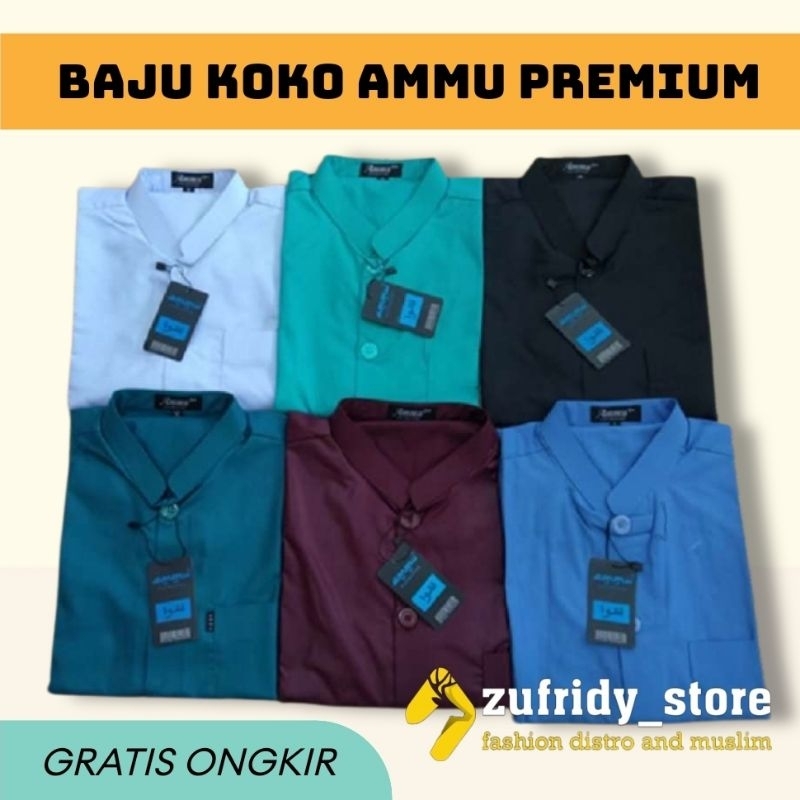 BAJU KOKO AMMU PREMIUM TAKWA AMMU UKURAN BESAR XXXL- XXXXL