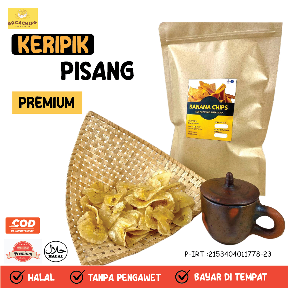 KERIPIK CERIPING PISANG RENYAK KRIUK CRISPY OLEH OLEH KHAS JOGJA