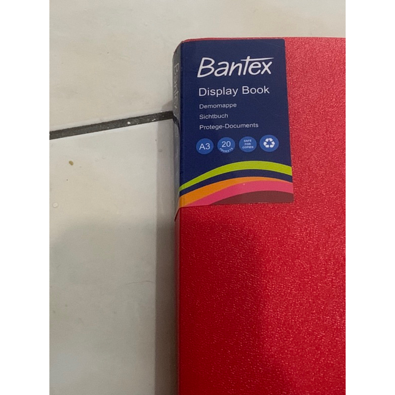 

CLEAR HOLDER A3 / BANTEX DISPLAY BOOK