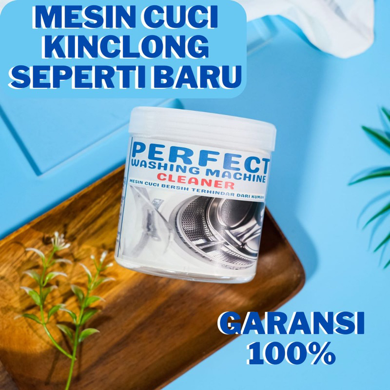 detergen pembersih mesin cuci serbuk perfect washing machine clean