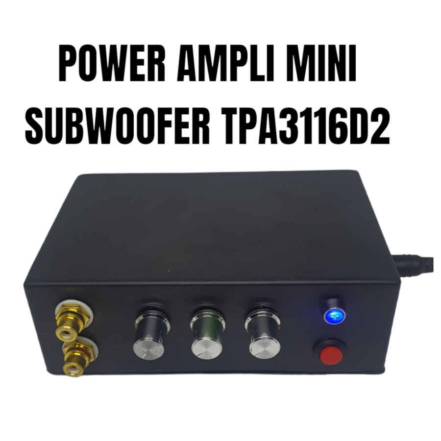 AYABDG AMPLIFIER SUBWOOFER TPA3116D2 AMPLI MINI TPA3116D2 2X50W 100W / Amplifier Subwoofer 2.1 TPA31