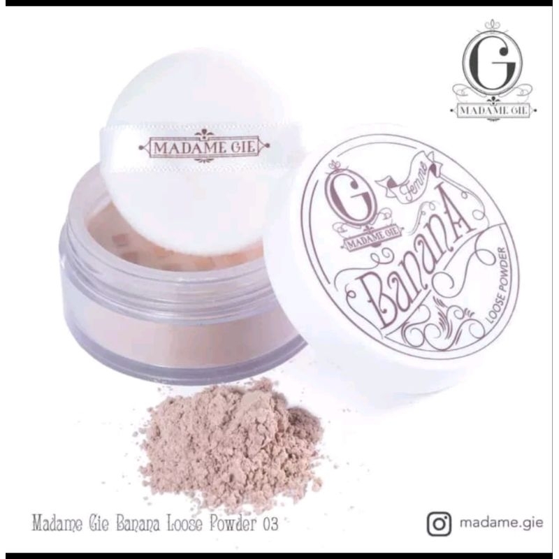 Madame Gie Femme Banana Loose Powder /beda tabur Madame Gie 03