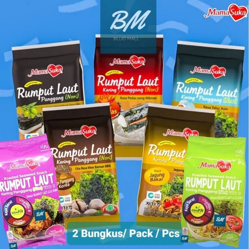 

Mamasuka Rumput Laut 2 Pcs