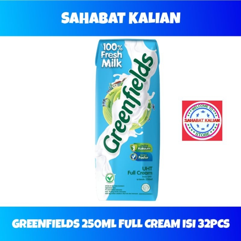 Greenfields 250ml 1 Karton isi 32pcs