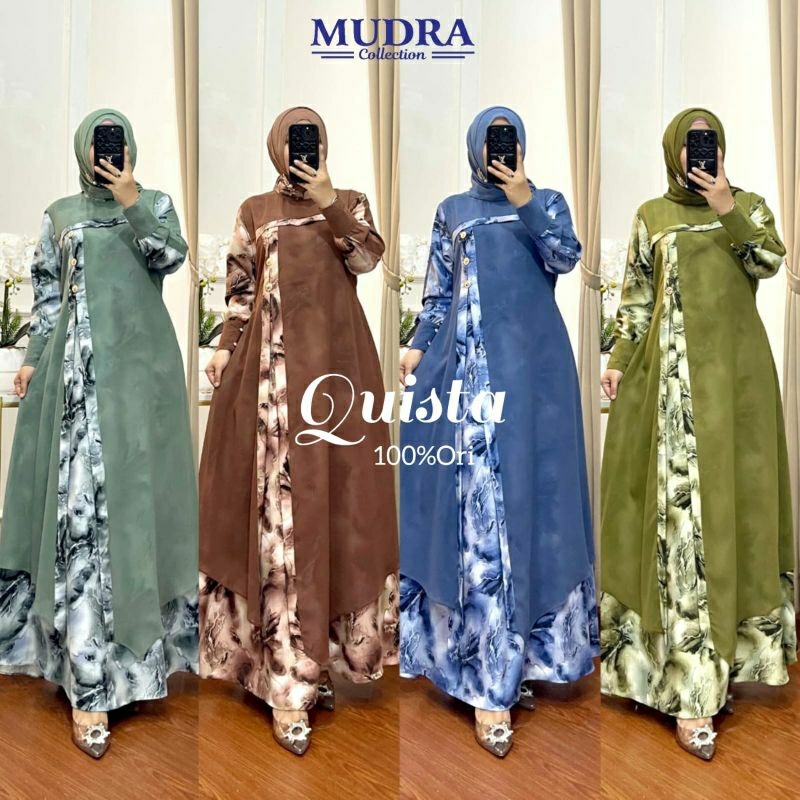QUISTA GAMIS / SHAKILA PRINT MIX CERUTY BABYDOL // MUDRA COLLECTION