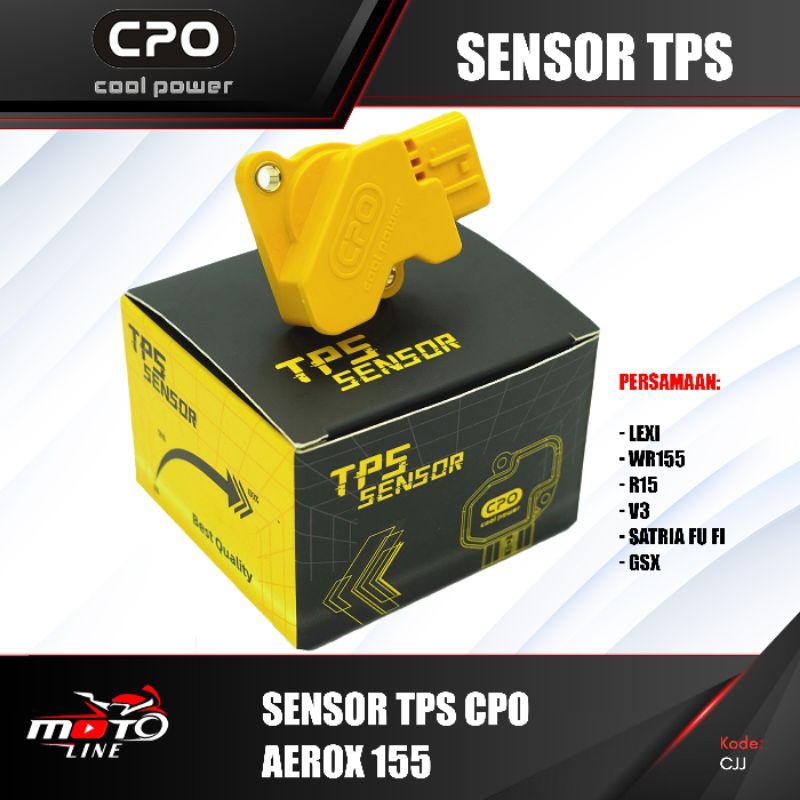 Sensor TPS CPO Racing - New NMAX / AEROX 155 /  LEXI / WR155 / R15 V3 / FU / GSX