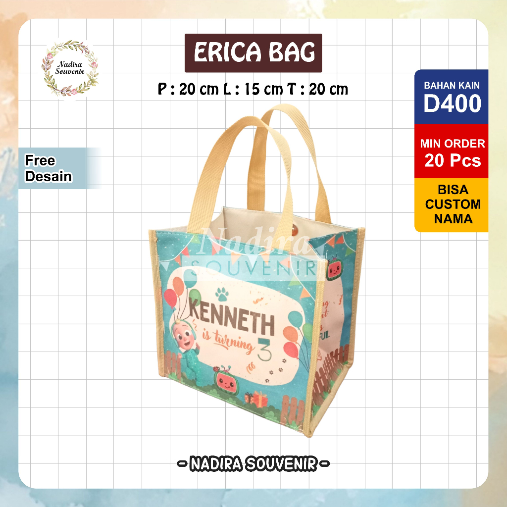 

TAS ULTAH ERICA BAG TAS ULANG TAHUN TAS SOUVENIR ULANG TAHUN TAS ULTAH ANAK TAS BIRTH DAY GOODIE BAG ULTAH GOODIE BAG BIRTH DAY TAS SOUVENIR ULTAH ANAK TAS PARTUS GOODIE BAG