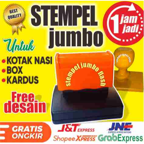 Stempel Jumbo | Stempel Flash Jumbo | Stempel Kayu Jumbo | Stempel Besar | Stempel Cepat | Stempel B