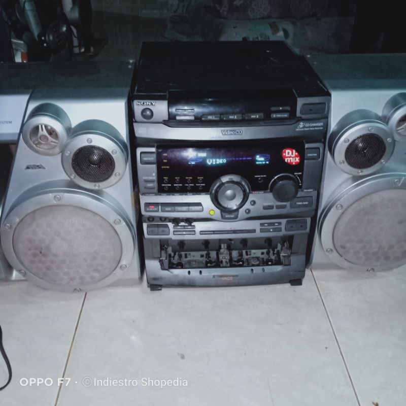 Compo Hi-Fi Sony HCD-V707 & Speaker  Aiwa SX-JV1