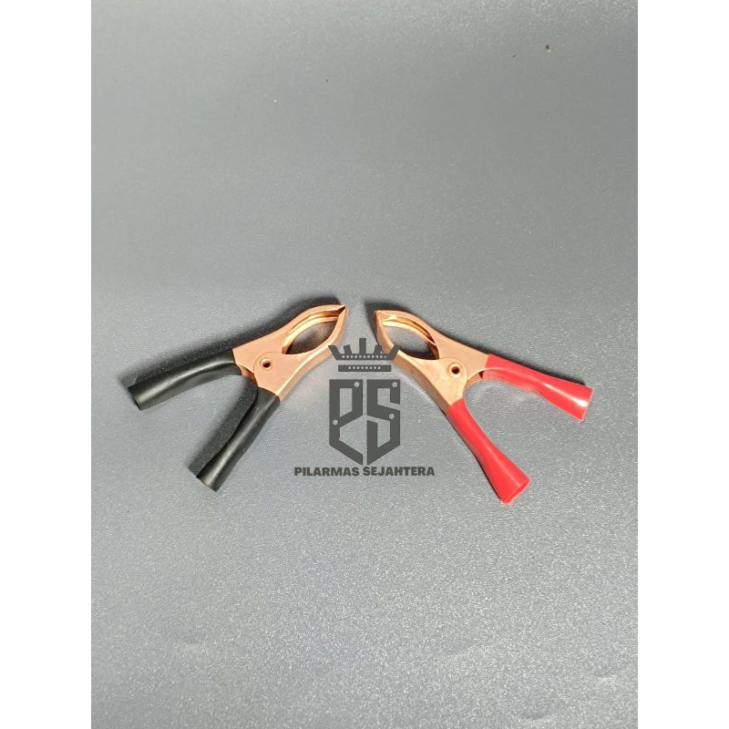 penjepit aki mobil dan motor accu clip jepitan buaya aki besar kecil