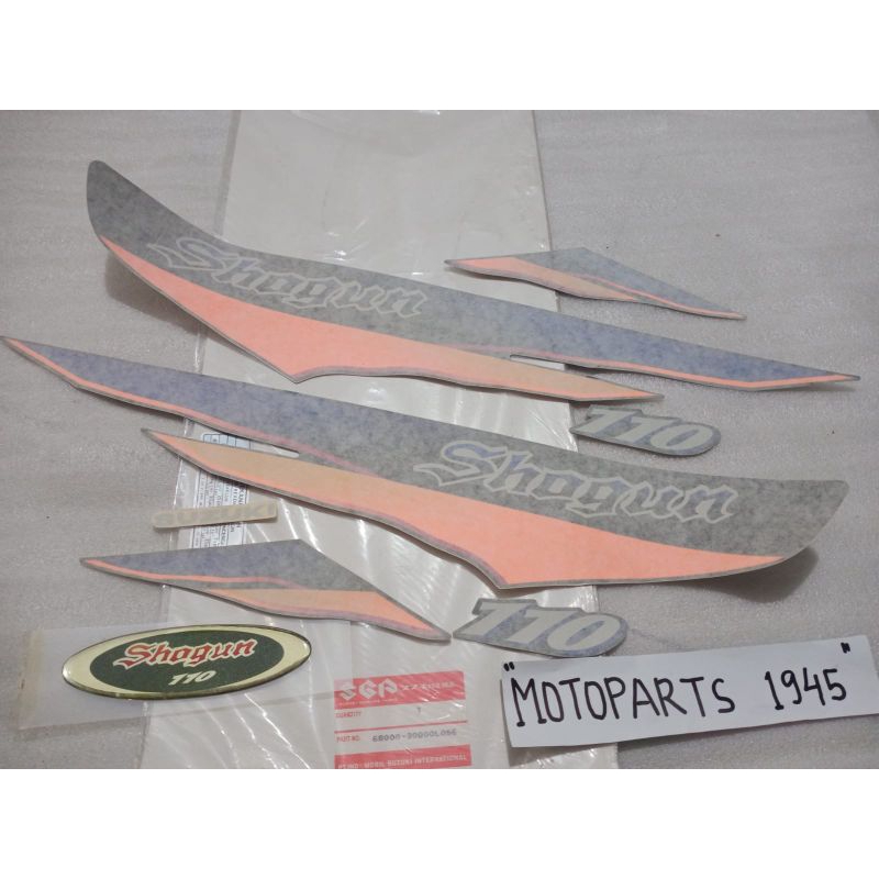 STIKER STRIPING BODY SUZUKI SHOGUN 110 SHOGUN KEBO ORI SGP