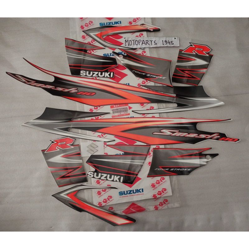 STIKER STRIPING SUZUKI SMASH R NEW110 ORI SGP