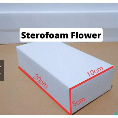 

Busa Styrofoam Kering Gagang Buket Bunga Snack Sterofoam