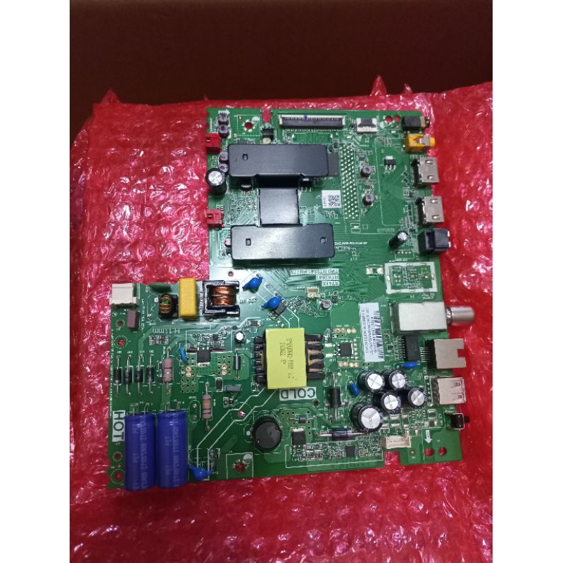 mb - mainboard - matherboard - mobo - smart android TCL - 32A3  SOKET LVDS KECIL