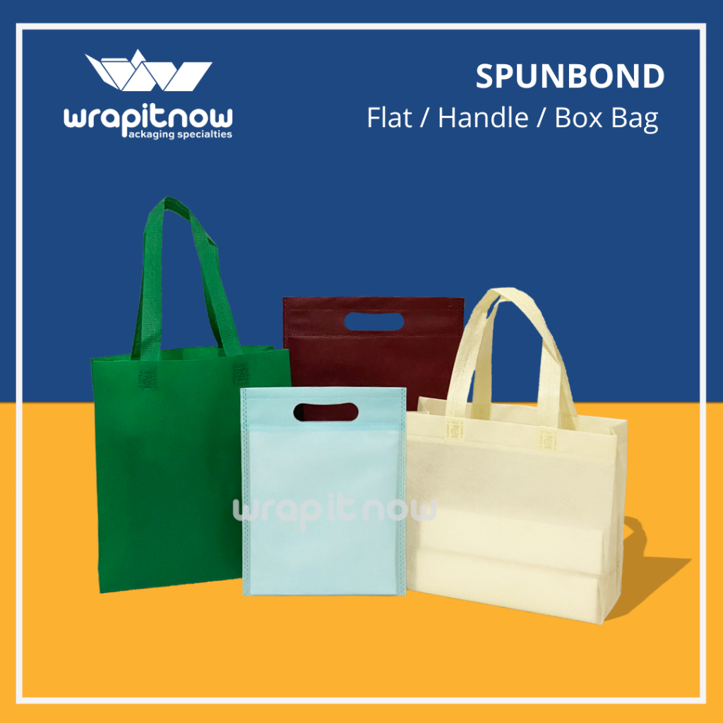 Tas Spunbond 20x25, Tas 24x35, Tas 27x10x22, Tas 25x8x35 Tas Belanja / Spunbond Bag Goodie Bag