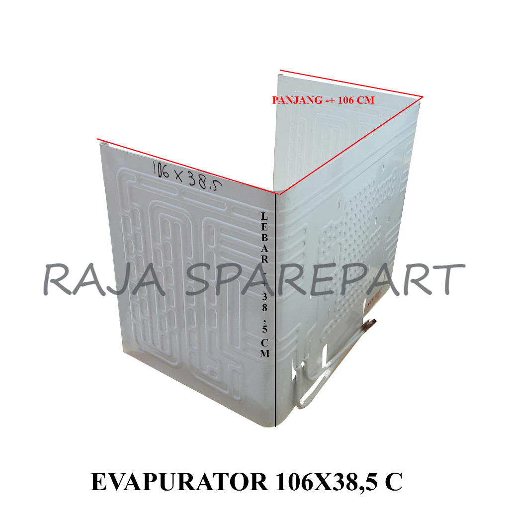 EVAPORATOR/EVAP KULKAS/EVAPURATOR 106X38,5 C