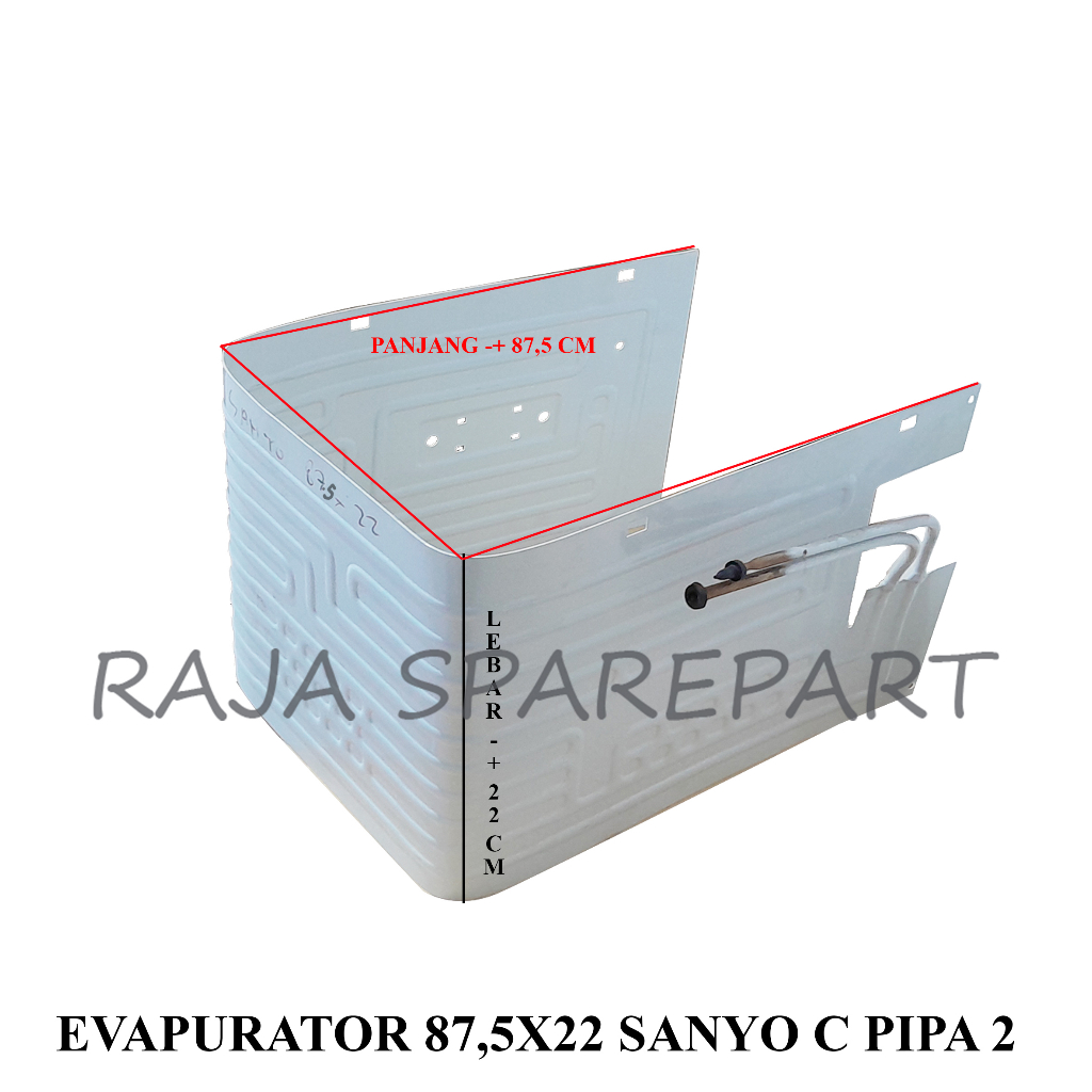 EVAPORATOR/EVAP KULKAS SANYO/EVAPURATOR 87,5X22 SANYO C PIPA 2