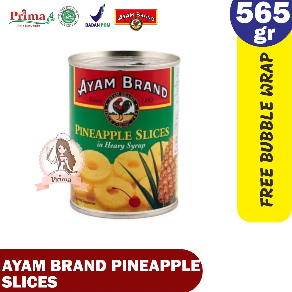 

Pineapple slice - Ayam brand 565gr